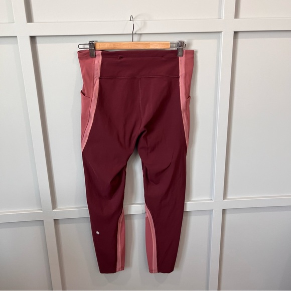 Lululemon Wild Twist 7/8 Tight *25"
Redwood / Auburn / Quicksand size 10 - Picture 5 of 13